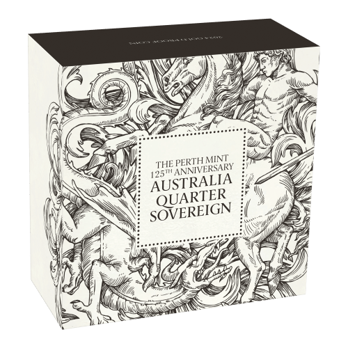 2024 125th Anniversary of The Perth Mint Quarter Sovereign Proof Gold Coin | Perth Mint
