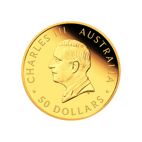 Pièce en or Épreuve numismatique 125ème anniversaire du double Souverain de la Monnaie de Perth 2024 | Monnaie de Perth