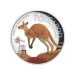 1 oz 2024 Australian Kangaroo High Relief Colourized Proof Silver Coin | Perth Mint