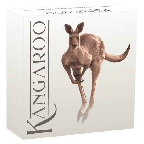 Pièce 2 onces d'argent Épreuve numismatique inverse Kangourou australien 2024 | Monnaie de Perth