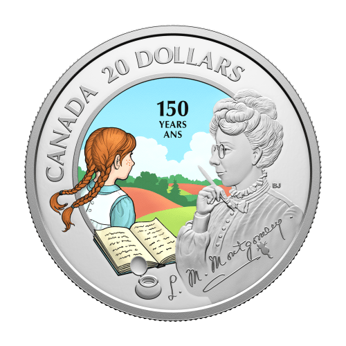 1 oz 2024 150th Anniversary of the Birth of L.M. Montogomery Silver Coin | Royal Canadian Mint