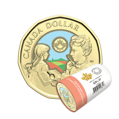 2024 150th Anniversary of the Birth of L.M. Montogomery Colourized Coin Roll | Royal Canadian Mint