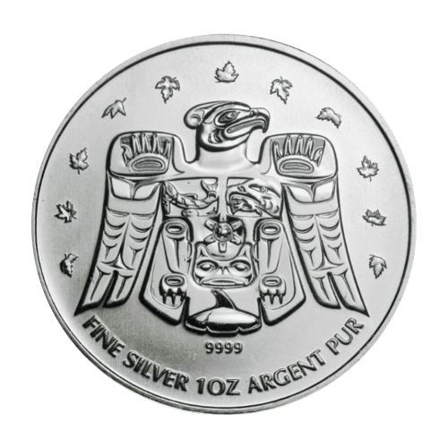 1 oz 2009 Canada Vancouver Olympics Thunderbird Totem MS-69 Silver Coin | Royal Canadian Mint