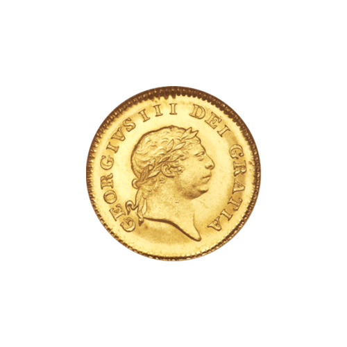 1/3 Guinea Random Year King George III Third Guinea Gold Coin