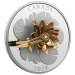 Pièce 5 onces d'argent Libellule voletant autour d'une fleur 2024 | Monnaie royale canadienne