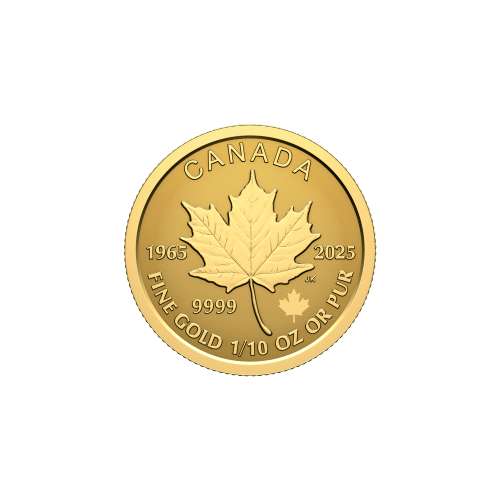 Set of 4 x 2025 60th Anniversary of the Canadian Flag Gold Coin | Royal Canadian Mint