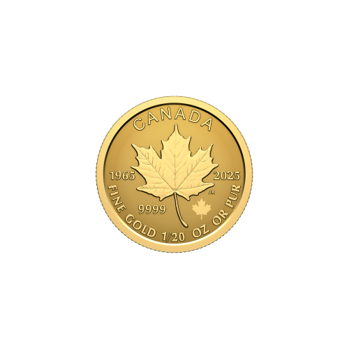Set of 4 x 2025 60th Anniversary of the Canadian Flag Gold Coin | Royal Canadian Mint