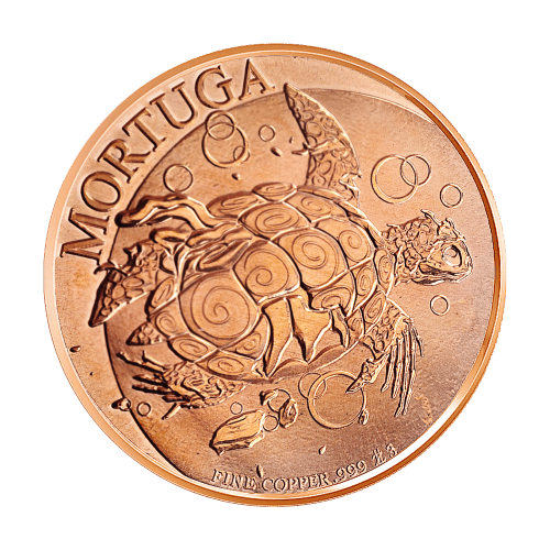 1 oz Zombucks World: Mortuga Copper Round | Sunshine Minting