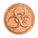1 oz Zombucks World: Mortuga Copper Round | Sunshine Minting