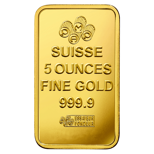 5 oz Lady Fortuna Gold Bar | PAMP Suisse