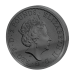 2 oz 2019 Queens Beasts: Golden Enigma Falcon of the Plantagenets Black Ruthenium Plated Silver Coin | The Royal Mint