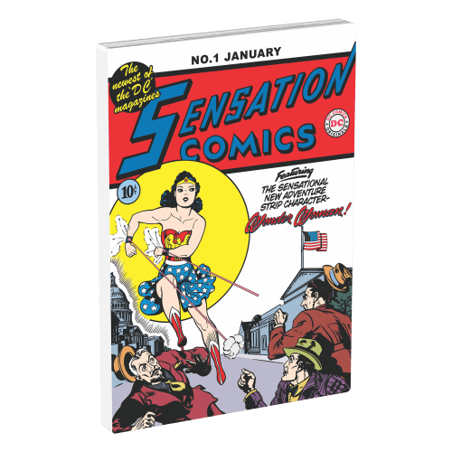 1 oz 2024 Wonder Woman Sensation Comics #1 Colourized Proof Silver Coin | Agoro by New Zealand Mint