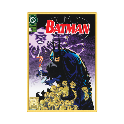 Pièce 5 onces d'argent coloré Batman 516 2024 | Agoro par La Monnaie de Nouvelle-Zélande
