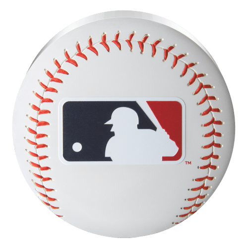 Pièce 1 once d'argent coloré E2preuve numismatique Logo MLB 2024 | Agoro par La Monnaie de Nouvelle-Zélande