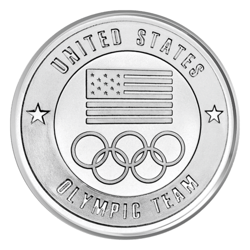 1 oz USOC Silver Round