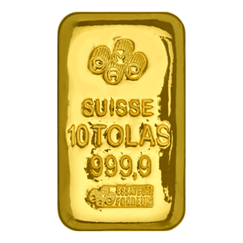 Lingot d'or 10 toles | Crédit Suisse