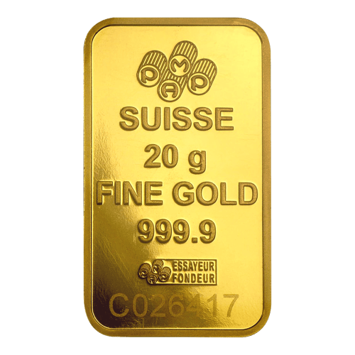 20 gram Lady Fortuna Gold Bar | PAMP Suisse