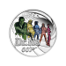 Ensemble de 7 pièces en argent coloré Épreuve numismatique James Bond : Sean Connery 2024 | Monnaie de Perth