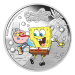1 oz 2024 25th Anniversary of Spongebob Squarepants: SpongeBob and Gary Colourized Proof Silver Coin | Perth Mint