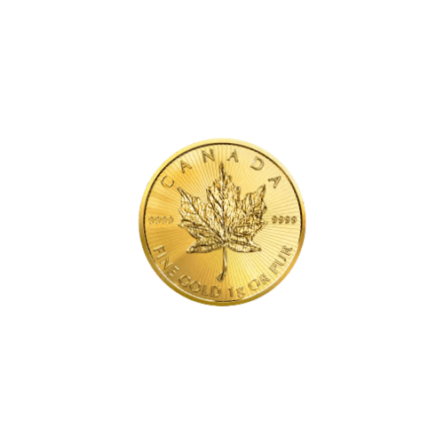 1 gram 2023 MapleGram Single Gold Coin | Royal Canadian Mint