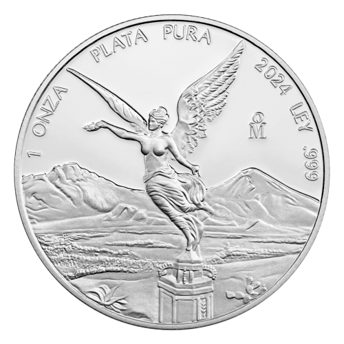Pièce 1 once d'argent Libertad mexicaine 2024 | Monnaie mexicaine