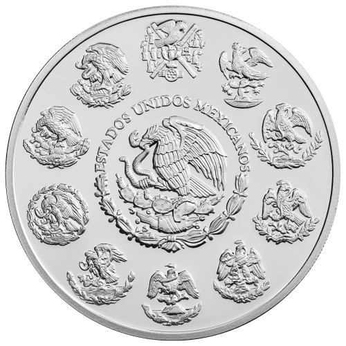 5 oz 2024 Mexican Libertad Reverse Proof Silver Coin | Mexican Mint