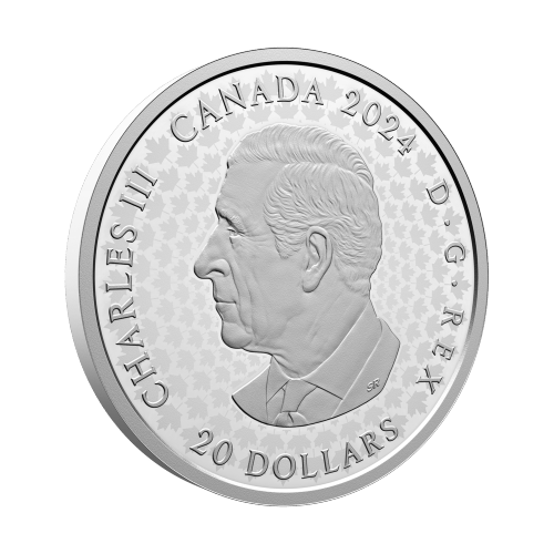 1 oz 2024 Great Hunters: Cougar Ultra High Relief Silver Coin | Royal Canadian Mint