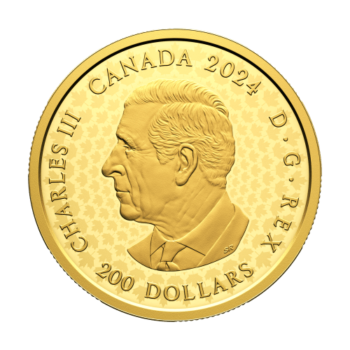 1 oz 2024 Great Hunters: Cougar Ultra High Relief Gold Coin | Royal Canadian Mint