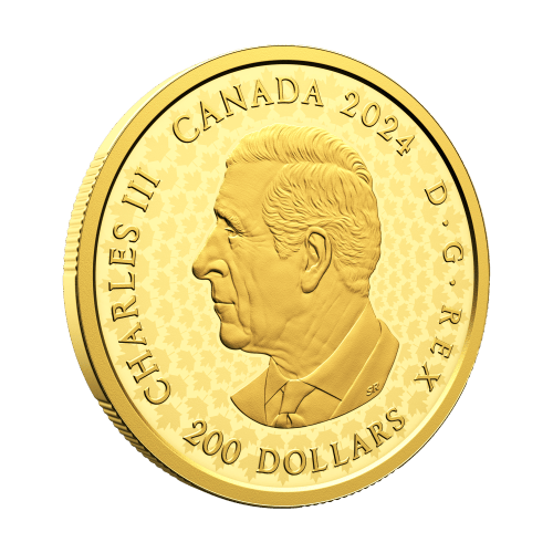 1 oz 2024 Great Hunters: Cougar Ultra High Relief Gold Coin | Royal Canadian Mint