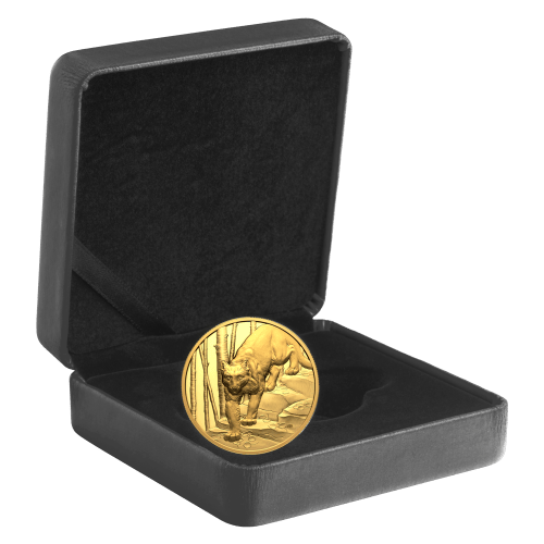 1 oz 2024 Great Hunters: Cougar Ultra High Relief Gold Coin | Royal Canadian Mint