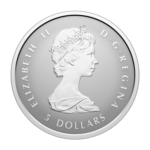 Set of 5 x 2025 60th Anniversary of the Canadian Flag Fractional Silver Coins | Royal Canadian Mint