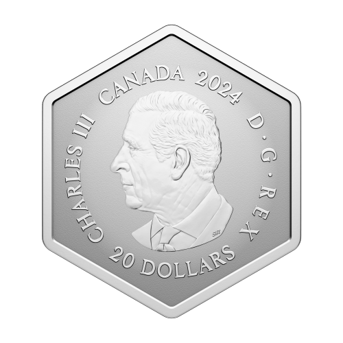 1 oz 2024 Snowflake Shaped Coin | Royal Canadian Mint