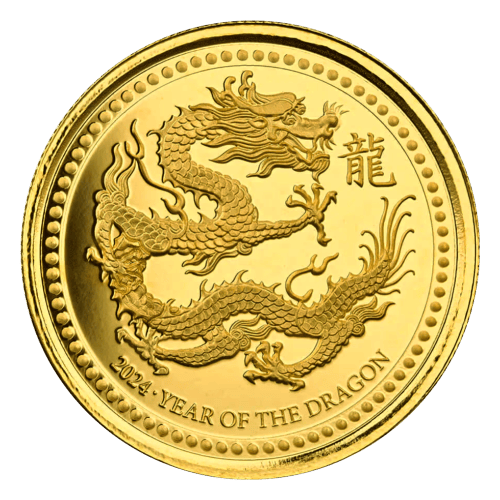 1 oz 2024 Lunar Year of the Dragon Gold Coin | Samoa