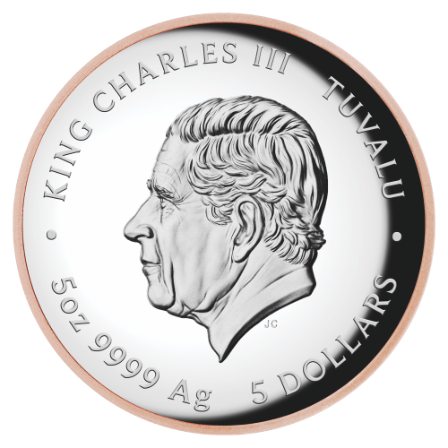 5 oz 2024 Pink Panther 60th Anniversary Colourized Proof Silver Coin | Perth Mint