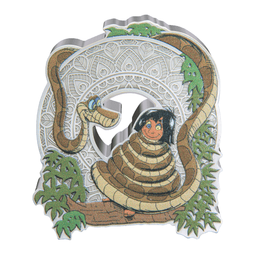 1 oz 2025 The Jungle Book Lunar Year of the Snake: Kaa Silver Coin | Agoro by New Zealand Mint