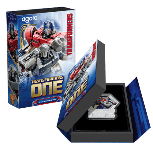 1 oz 2024 Transformers One Silver Coin | Agoro by New Zealand Mint