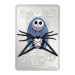 Pièce rectangulaire 1 once d'argent coloré L'Étrange Noël de monsieur Jack : Jack Skellington 2024 | Agoro par la Monnaie de Nouvelle-Zélande