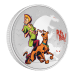 1 oz 2024 Scooby Doo: Ruh Roh Colourized Silver Coin | Agoro by New Zealand Mint