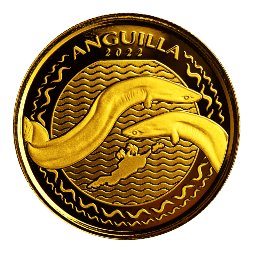 1 oz Assorted Eastern Caribbean 8 Gold Coin | Scottsdale Mint