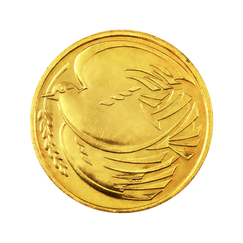 Pièce en or 22 carats Colombe de la paix 1995 | La Monnaie royale