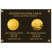 Set of 2 x United States Saint Gaudens Design Gold Coins | United States Mint