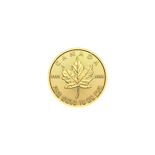Plaquette de pièces 25 grammes (25 x 1 g) en or MapleGram 2024 | Monnaie royale canadienne