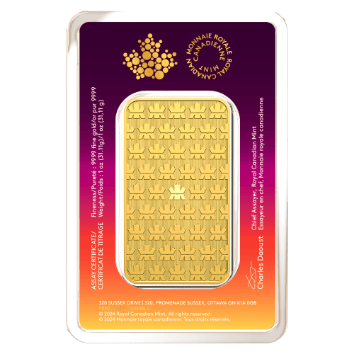 Lingot 1 once d'or Célébrez le Diwali 2024 | Monnaie royale canadienne