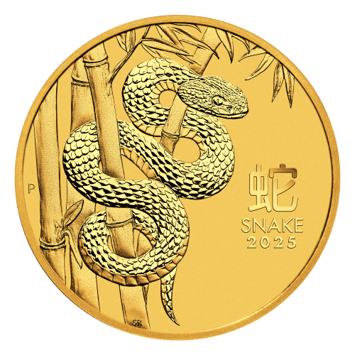 1 oz 2025 Lunar Year of the Snake Gold Coin | Perth Mint