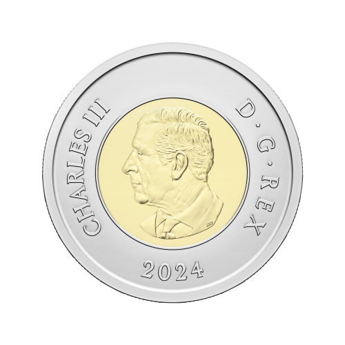 Rouleau de pièces 2 $ colorées 100ème anniversaire de l'Aviation royale canadienne 2024 | Monnaie royale canadienne