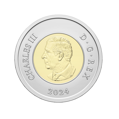 Rouleau de pièces 2 $ colorées 100ème anniversaire de l'Aviation royale canadienne 2024 | Monnaie royale canadienne