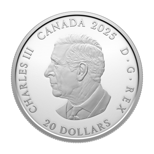 1 oz 2025 The Sundial Silver Coin | Royal Canadian Mint