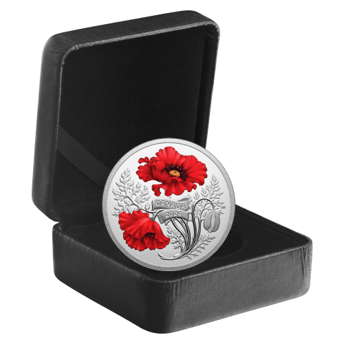 1 oz 2024 Remembrance Day Silver Coin | Royal Canadian Mint