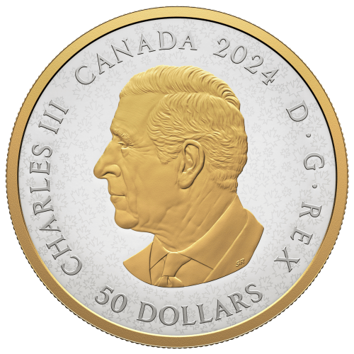 5 oz 2024 Heraldic Landscape: Birds of Canada Silver Coin | Royal Canadian Mint