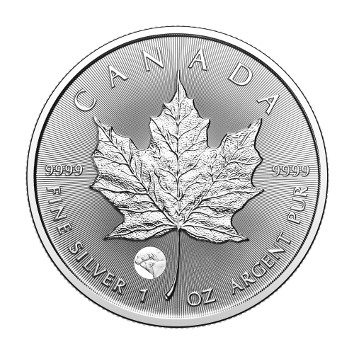 1 oz 2025 Treasured Maple Leaf Polar Bear Privy Mark Silver Coin | Royal Canadian Mint